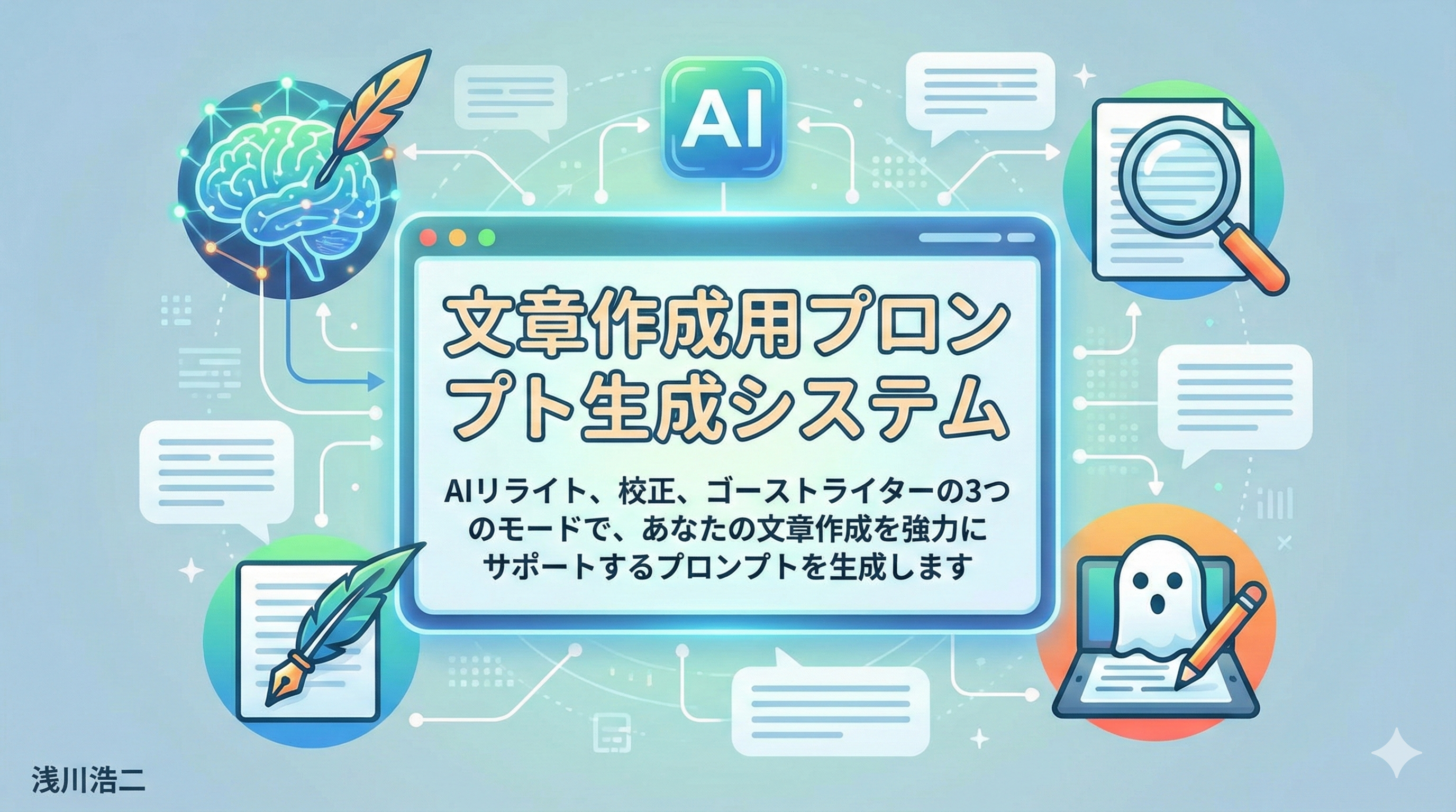 ゴーストライタープロンプト