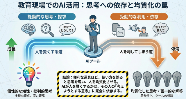 AIで成績Upは幻想か？教育現場で見えた“思考停止の危険